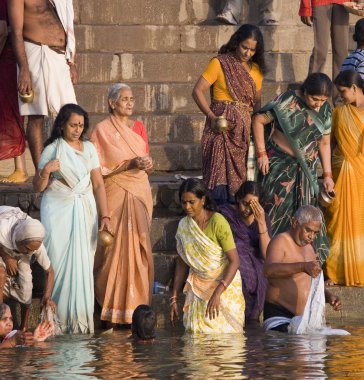 Hindu ghats - varanasi - Hindistan