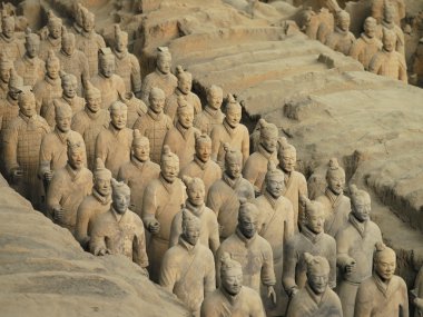 Terracotta army - xian - Çin