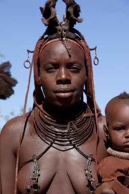 damaraland Namibya, Himba eloğulları