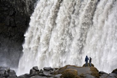 Dettifoss Waterfall - Iceland clipart