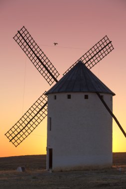 Günbatımında la mancha - İspanya