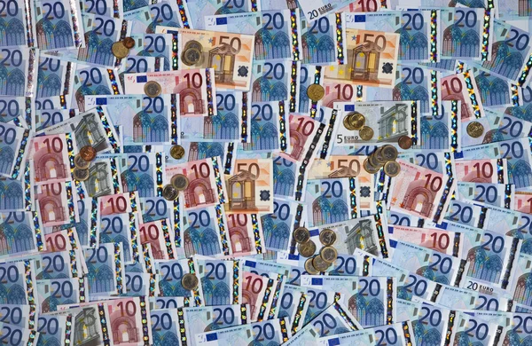 Euro geld achtergrond — Stockfoto