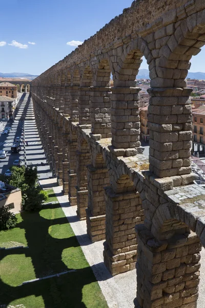 Roman Aquaduct - Segovia - Spain — Stock Photo, Image