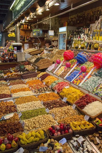 St joseph żywności rynku - barcelona - Hiszpania. — Zdjęcie stockowe