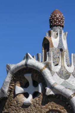 Parc guell - barcelona - İspanya