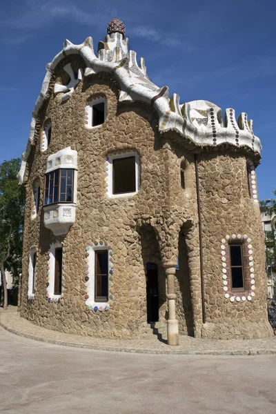 Parc guell - barcelona - spanien — Stockfoto