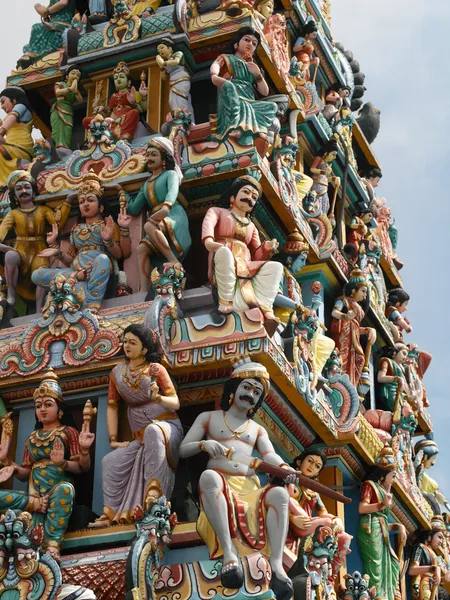 Sri mariamman Tapınağı - Singapur — Stok fotoğraf