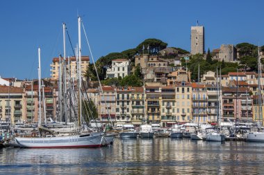 casco antiguo de Cannes - sur de FranciaCannes eski şehir - Güney Fransa