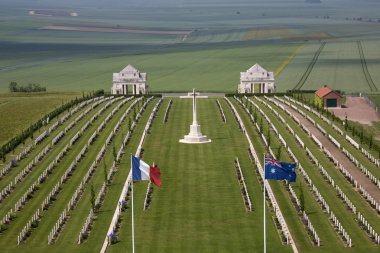 savaş mezarlığı - somme - Fransa