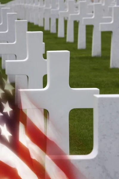 Cementerio de Guerra - El Somme - Francia —  Fotos de Stock