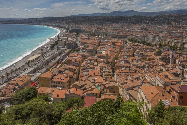 Staden i Nice - Côte d'Azur - franska Rivieran — Stockfoto