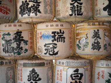 Sake varil - Japonya