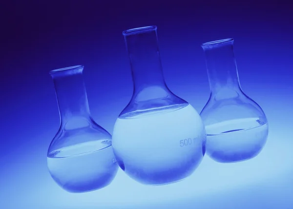 Chemistry - Chemical Flasks — Stock Photo, Image