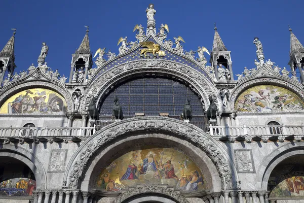 San Marco Basiliek - Venetië - Italië — Stockfoto