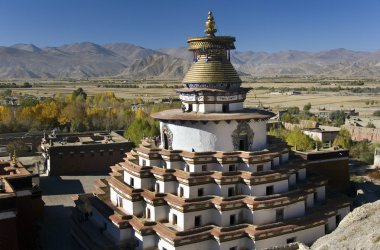 Gyantse Kumbum - Tibet clipart