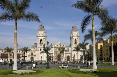 Plaza de Armes - Lima - Peru clipart