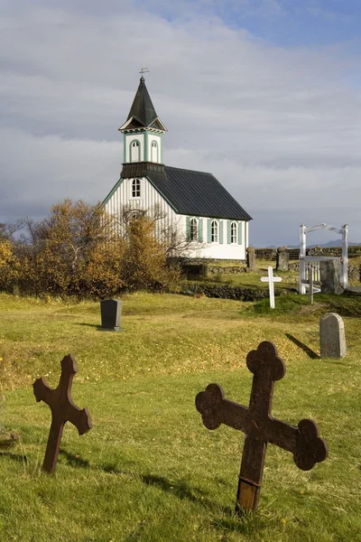 Pingvellar - island — Stockfoto