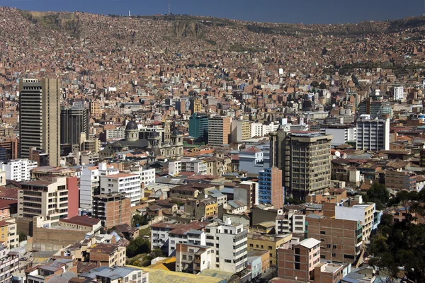 La Paz in Bolivia — Stock Photo, Image