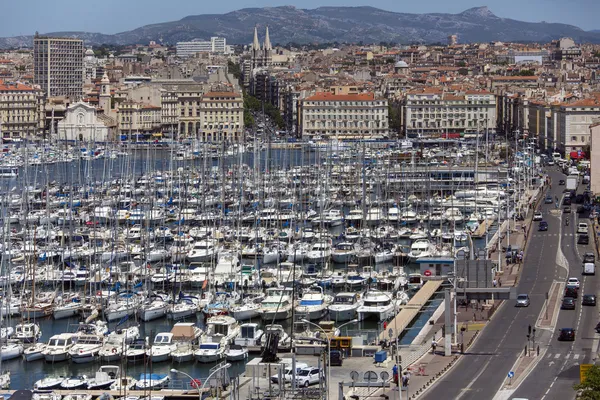 Přístav Marseille - Francouzská Riviéra — Stock fotografie