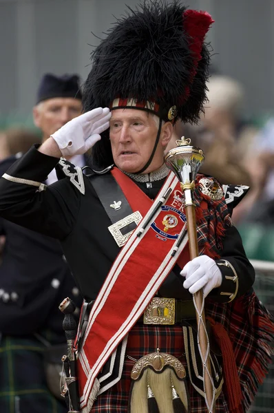 Pipe Major - Cowal Gathering Highland Games - Écosse — Photo