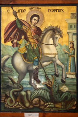 simge St george ve ejderha