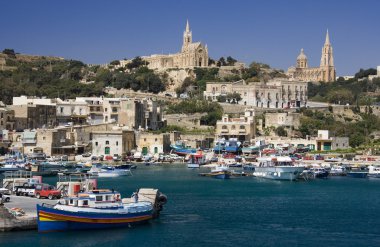 Port Mgarr - Gozo - Malta clipart