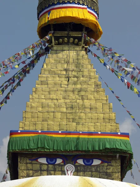 Boudhanath Stupa - Kathmandu - Nepal — Stock Photo, Image