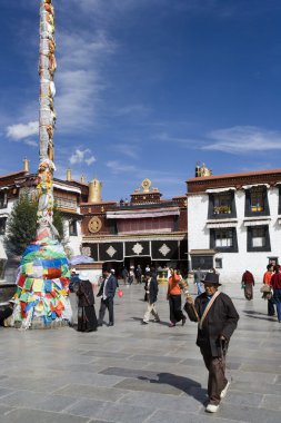 Jokhang tapınak - lhasa - tibet