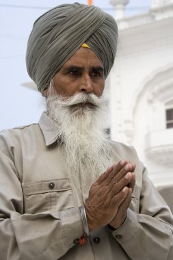 Sih pilgrim - amritsar - Hindistan