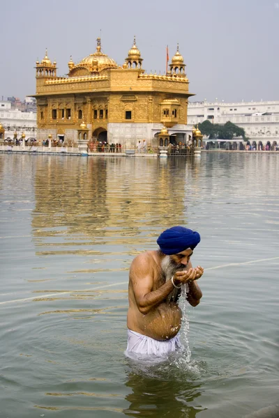 Templo de Ouro de Amritsar - Índia — Fotografia de Stock