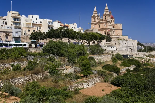 Mellieħa - malta — Zdjęcie stockowe