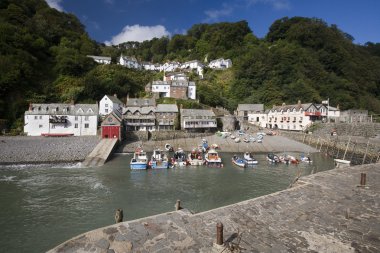 Clovelly - devon - İngiltere