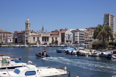 Sete - French Riviera - South of France clipart