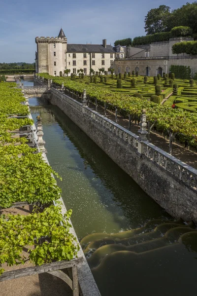 Villandry Chateau - Lembah Loire - Prancis — Stok Foto