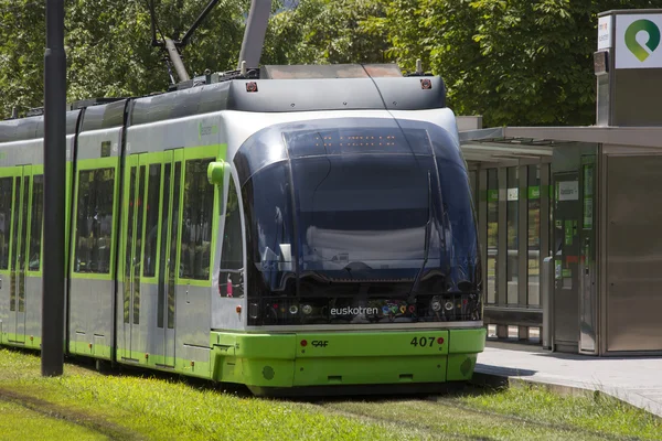 Tram System - Bilbao - Spagna — Foto Stock
