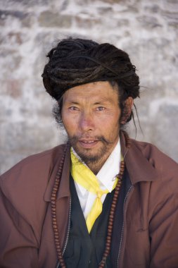 Tibet adam - samye Manastırı - tibet