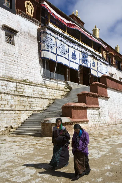 Ganden Klooster - tibet — Stockfoto