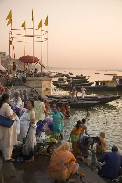 River Ganges - Varanasi - India — Stock Photo, Image