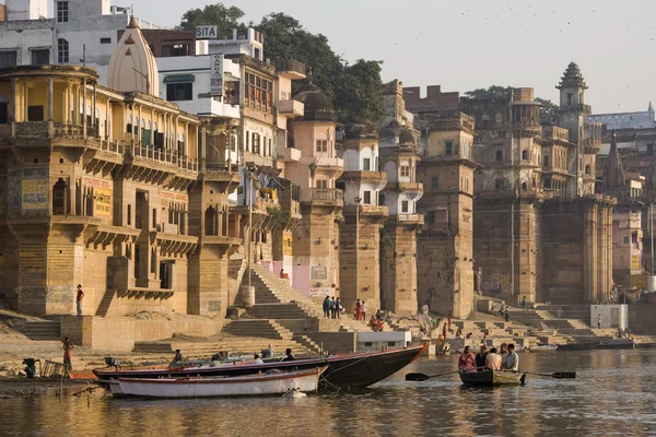 Řeka Ganga - varanasi - Indie — Stock fotografie