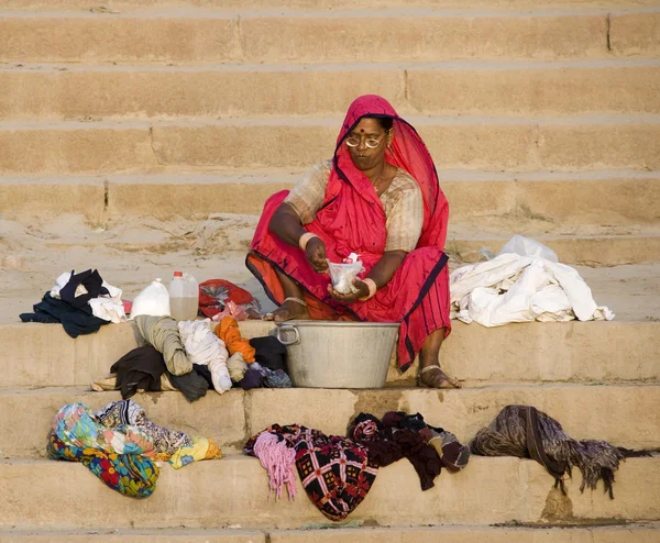 Varanasi - Indie — Zdjęcie stockowe