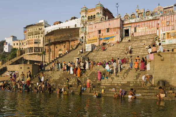 Ghats hindous - Varanasi - Inde — Photo