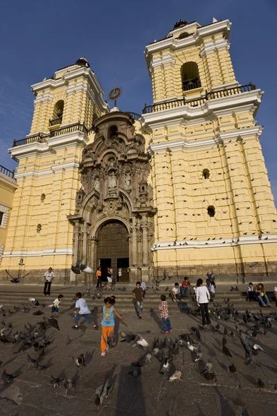 Iglesia de San Francisco Lima Perú — Foto de Stock