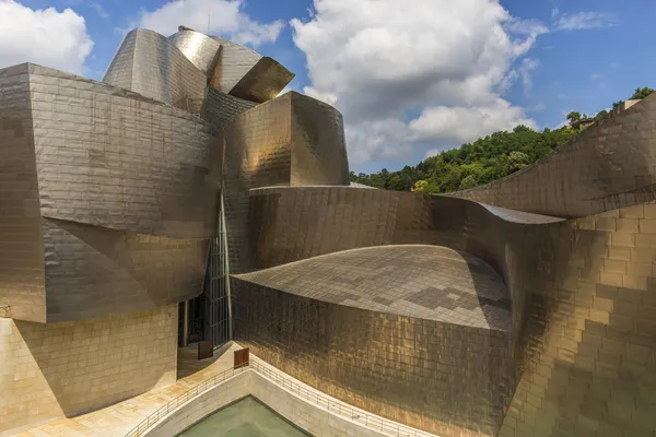 A Guggenheim Múzeum, Bilbao, Spanyolország — Stock Fotó