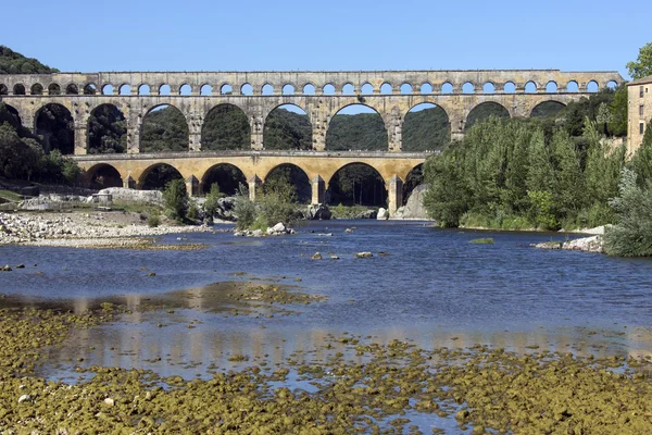 Pont du gard - w południowej Francji — Zdjęcie stockowe