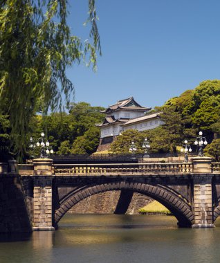 NIJ? bashi Köprüsü - İmparatorluk Sarayı - Tokyo - Japonya