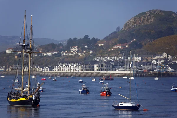 River Conwy - North Wales - Yhdistynyt kuningaskunta — kuvapankkivalokuva