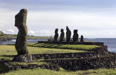 Moai - Paskalya Adası - Güney Pasifik