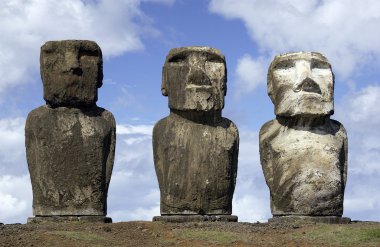 Moai - Paskalya Adası - Güney Pasifik