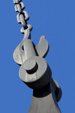 kanca ve güçlü - ağır - sanayi - zincir.