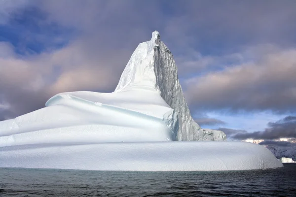 Ledovce v scoresbysund - Grónsko — Stock fotografie